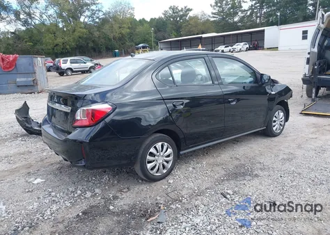 2023 Mitsubishi Mirage G4 Black Edition/Es/Le from USA, damaged, VIN ML32FUFJ1PHF02161